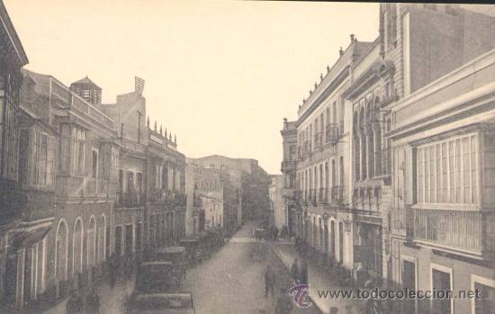 Postales: HUELVA.-CALLE SAGASTA
