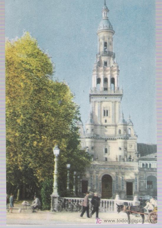 Postales: Sevilla. - Plaza de Espa&ntilde;a. - Foto 1