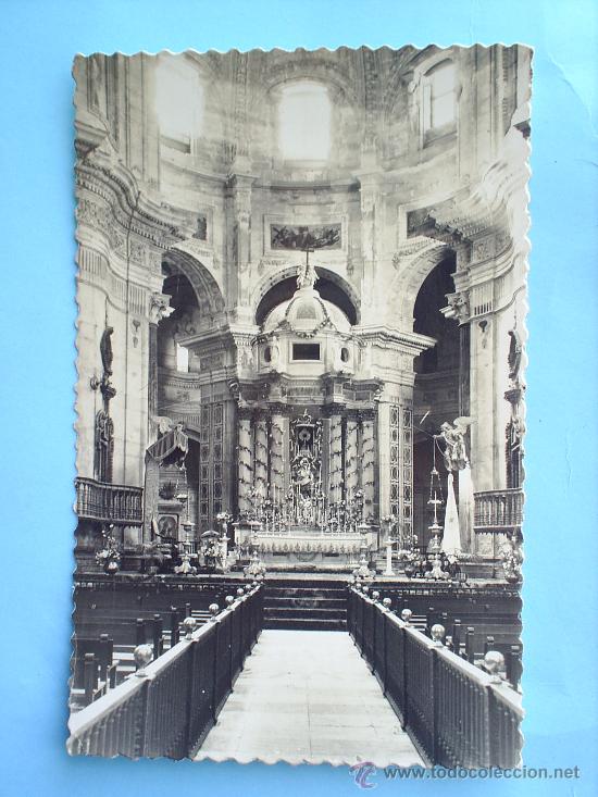 Postales: CADIZ , CATEDRAL  , ALTAR MAYOR , CIRCULADA 1961 , VER FOTO INFORMATIVA