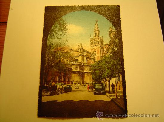 Postales: Bonita postal de Sevilla.-La Giralda