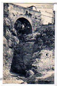 Cartoline: Malaga ronda. Arco romano. 1464 Hauser y Menet. Sin circular. Serie general.