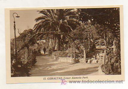Postales: GIBRALTAR. LOWER ALAMEDA PARK. (L. ROISIN) - Foto 1