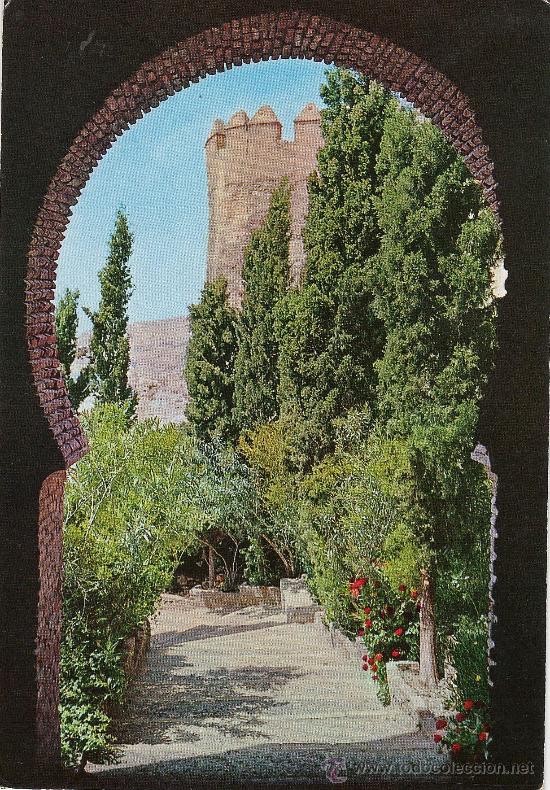 Postales: almeria - entrada a la alcazaba - ed. garrabella - n&ordm; 10 - sin circular - a&ntilde;o 1964