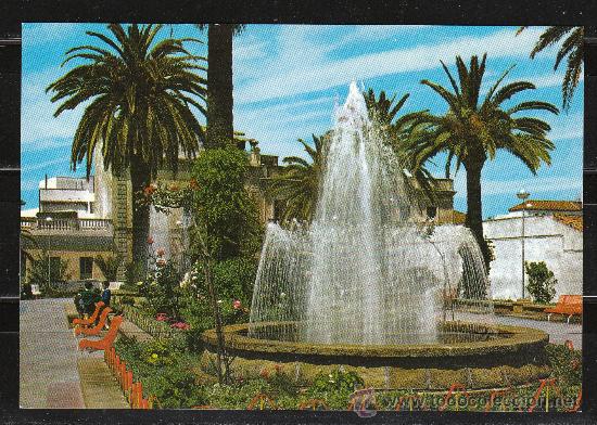 Postales: LA LINEA DE LA CONCEPCION. PLAZA DE FERI&Ntilde;AS. FUENTE