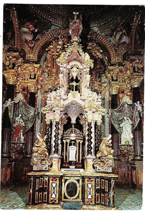 Postales: granada.- templete del sancta santorum.- ed. arribas.- a&ntilde;o 1964.- nueva