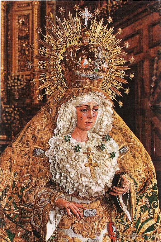 Cartoline: sevilla.- ntra. sra de la esperanza .- la macarena.- ed. jrc .- a&ntilde;o 1966 - nueva