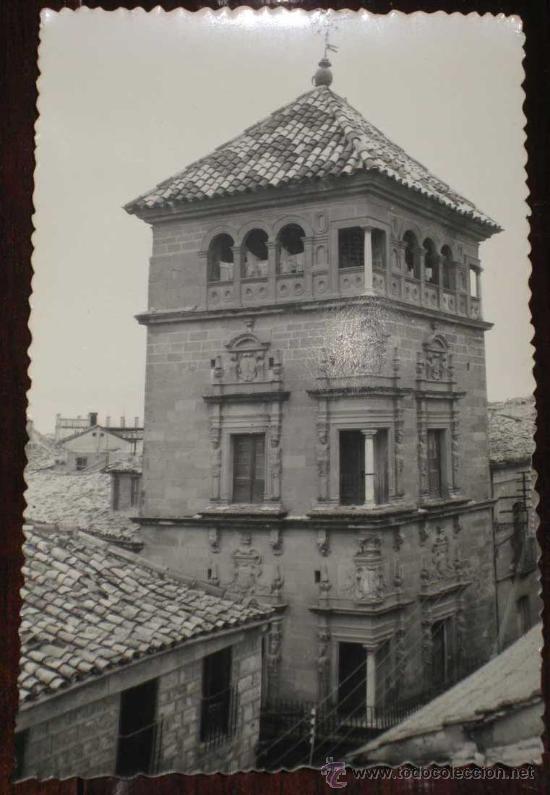 Postales: ANTIGUA FOTO POSTAL DE UBEDA - TORRE DEL CONDE - JAEN - ED. SICILIA - NO CIRCULADA.