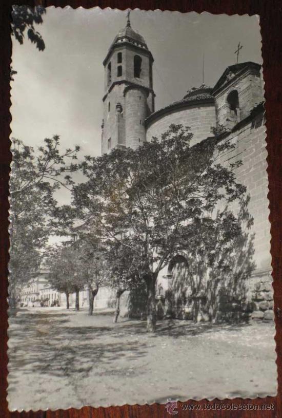 Postales: ANTIGUA FOTO POSTAL DE UBEDA - CAPILLA DEL SALVADOR - JAEN - ED. SICILIA -  CIRCULADA.