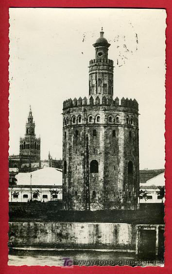Postales: SEVILLA, TORRE DEL ORO,     P36674 - Foto 1
