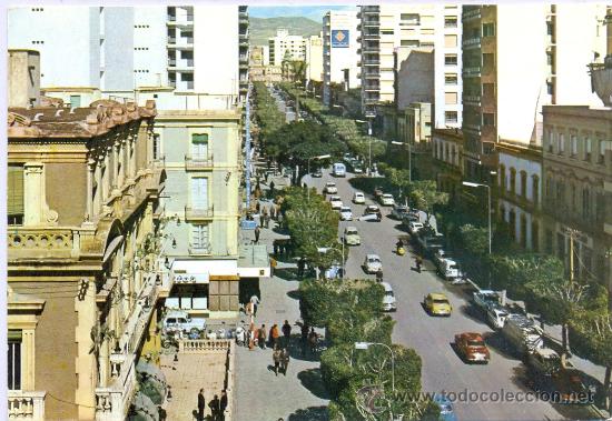 Postales: TARJETA POSTAL AVENIDA DEL GENERALISIMO ALMERIA