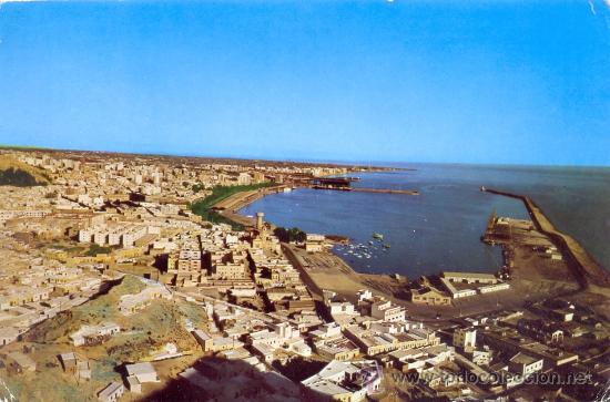Postales: TARJETA POSTAL VISTA DEL PUERTO Y CIUDAD ALMERIA