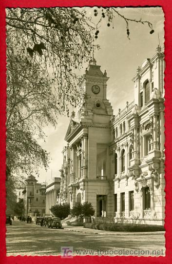 Postales: MALAGA, AYUNTAMIENTO, FACHADA PRINCIPAL,    P36777