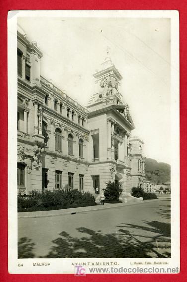 Postales: MALAGA, AYUNTAMIENTO,    P36785