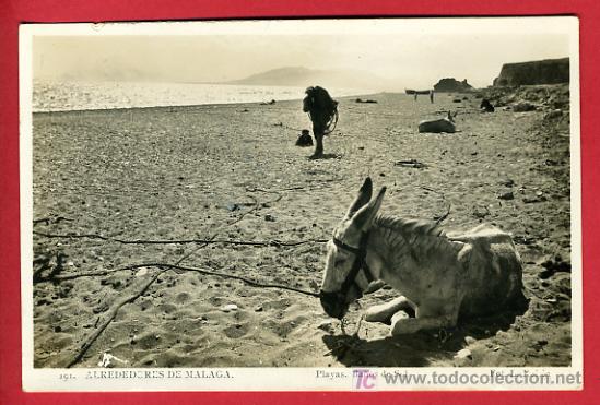 Postales: MALAGA, ALREDEDORES, PLAYAS, BA&Ntilde;OS DE SOL,    P36786