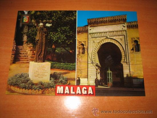 Postkarten: N&ordm; 52 MALAGA(COSTA DEL SOL)PUERTA DE ATARAZANAS  EDI.DOMINGUEZ