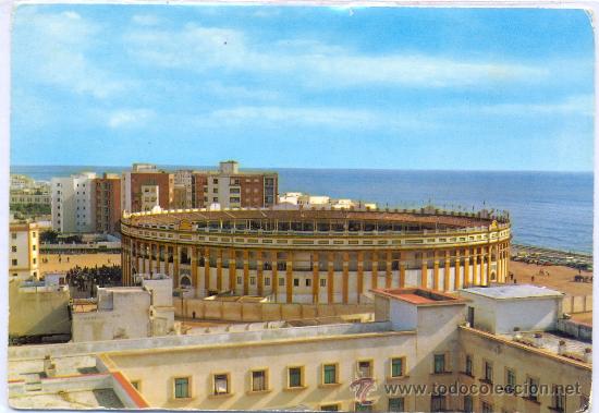 Postales: TARJETA POSTAL PLAZA DE TOROS CADIZ