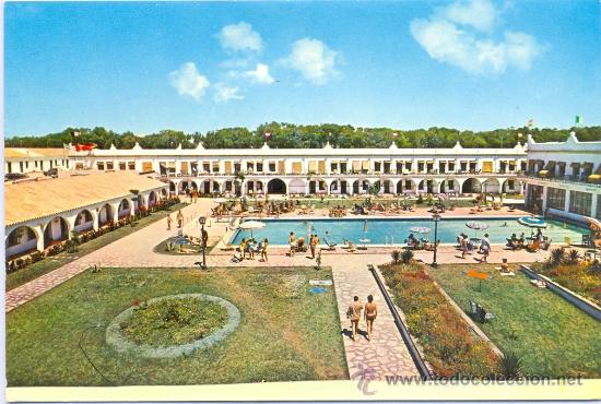 Postales: TARJETA POSTAL DE ROTA COSTA DE LA LUZ HOTEL PLAYA DE LA LUZ CADIZ