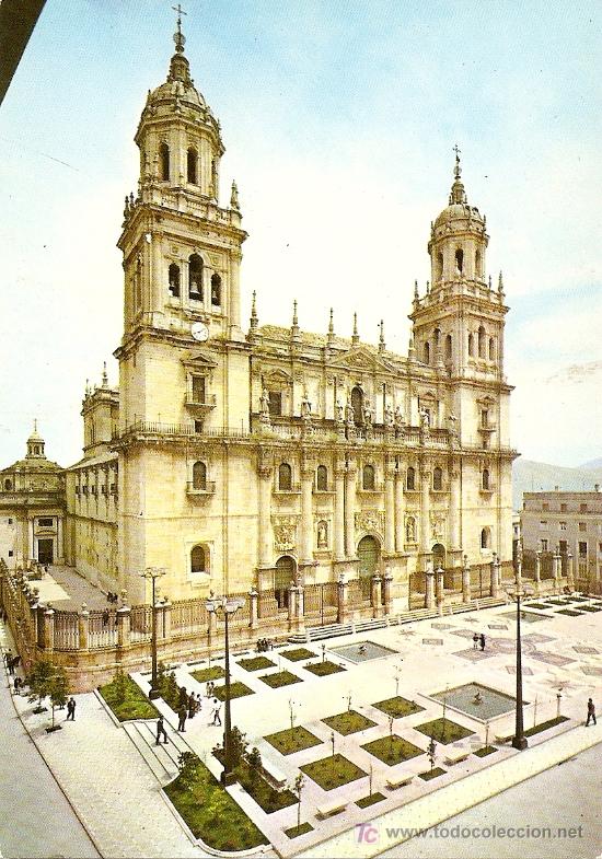 Postales: JAEN - CATEDRAL (A&Ntilde;OS 60)