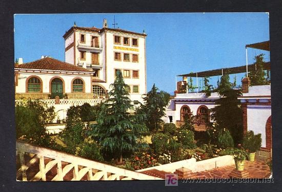 Postales: Santa Elena. *El Meson Hotel. Vista parcial* Ed. F. Valman serie D-355. Circulada 1965.