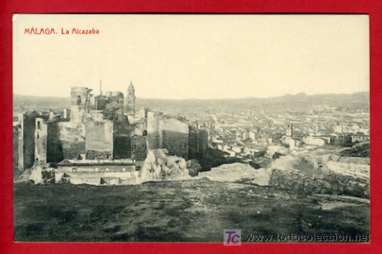 Postales: MALAGA , LA ALCAZABA , P38.961 - Foto 1