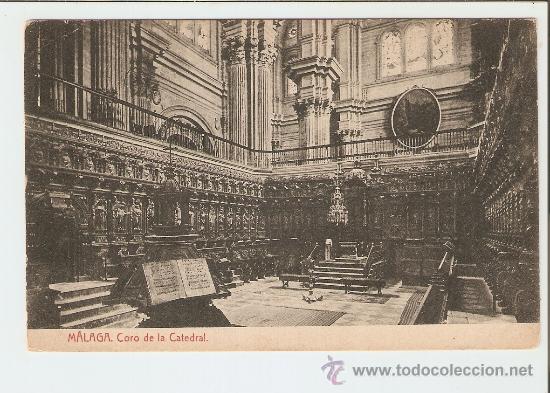 Postales: M&aacute;laga - Coro de la Catedral - Foto 1