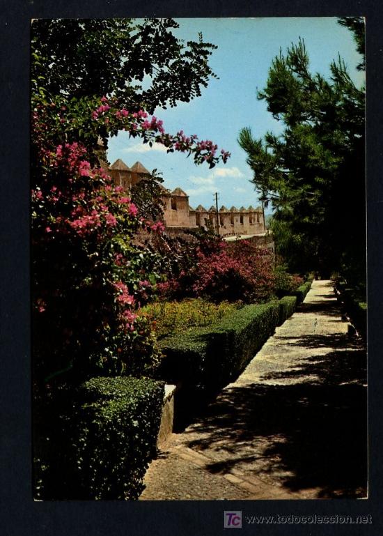 Postales: Almer&iacute;a. *Jardines y Murallas de la Alcazaba* Ed. Arribas n&ordm; 2004. Nueva.
