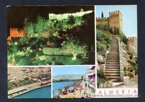 Postales: Almer&iacute;a. Ed. Arribas 2050. Circulada 1971.