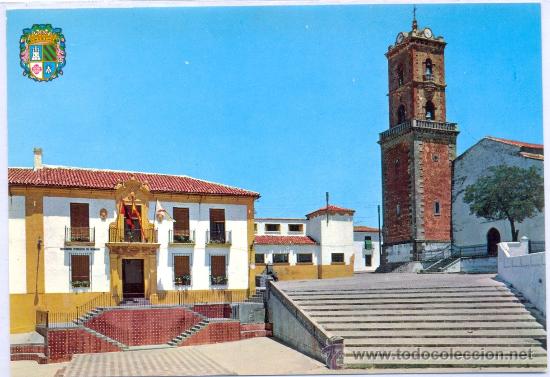 Postales: TARJETA POSTAL DE  FUENTE OBEJUNA PLAZA DE LOS MARTIRES CORDOBA