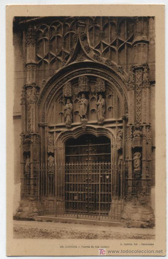 Postales: C&oacute;rdoba .- Puerta de San Jacinto. - Foto 1