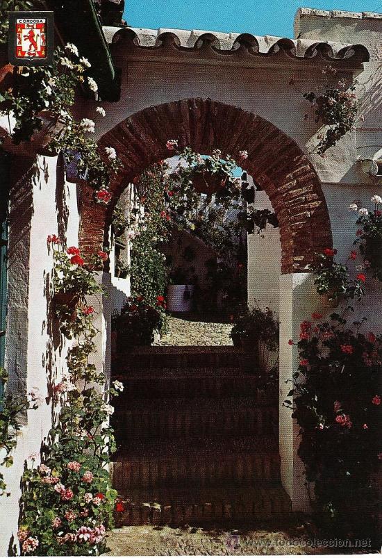 Postales: cordoba - patio en la calle montero - primer premio 1965 - n&ordm; 827 - ed. subirats - a&ntilde;o 1965 - nueva