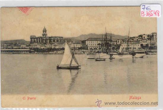Postales: (PS-16548)POSTAL DE MALAGA-EL PUERTO
