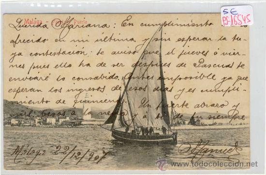 Postales: (PS-16545)POSTAL DE MALAGA-PUERTO