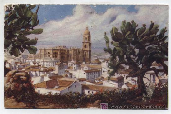 Postales: M&aacute;laga.- Vista Panor&aacute;mica. - Foto 1