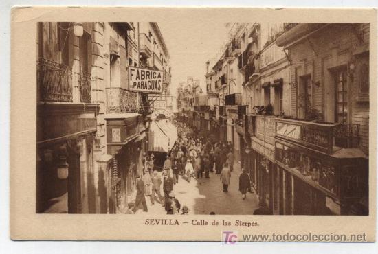 Postales: Sevilla.- Calle de Las Sierpes. E. Ramos. - Foto 1