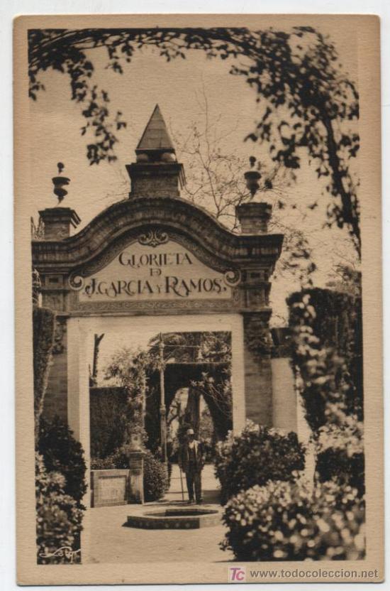 Postkarten: Sevilla.- Jardines de Murillo.Glorieta de Garc&iacute;a Ramos.