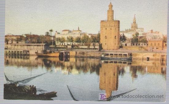 Postales: Sevilla.- la Torre del Oro. - Foto 1