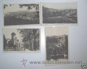 Postales: MALAGA. LOTE 4 FOTOPOSTALES. N&ordm; 41,55,57,58. 780