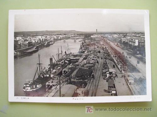 Cartoline: Antigua Postal : SEVILLA - Puerto. Fot Roisin