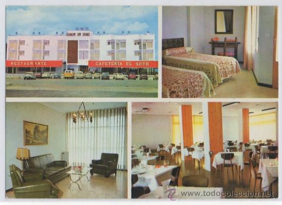 Postales: TARJETA POSTAL DE ANDUJAR HOTEL RESTAURANTE &ldquo;EL SOTO&rdquo;  JAEN