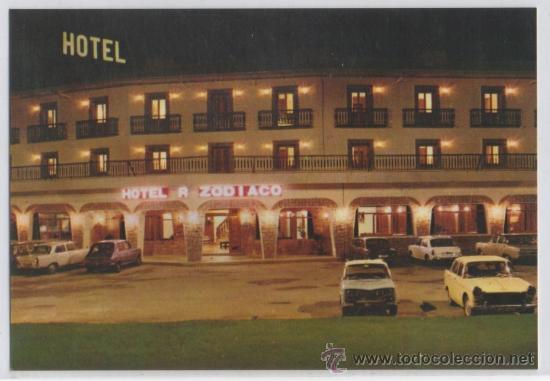 Postales: TARJETA POSTAL DE BAILEN HOTEL R. ZODIACO VISTA NOCTUNA JAEN