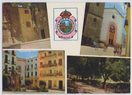 Postales: TARJETA POSTAL BEAS DEL SEGURA CONVENTO CARMELITAS DELCALZOS, PARROQUIA N&ordf; S&ordf; DE LA ASUNCION JAEN