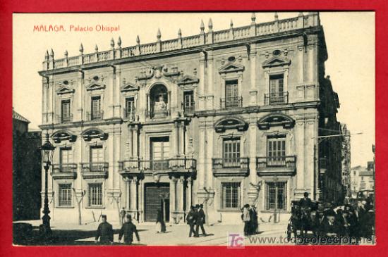 Postales: MALAGA , PALACIO ARZOBISPAL , P42.286