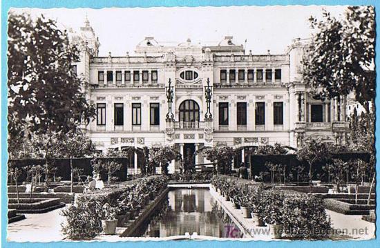 Cartoline: 62 M&Aacute;LAGA. PALACIO MUNICIPAL. EDICIONES FOTO CORT&Eacute;S, M&Aacute;LAGA.