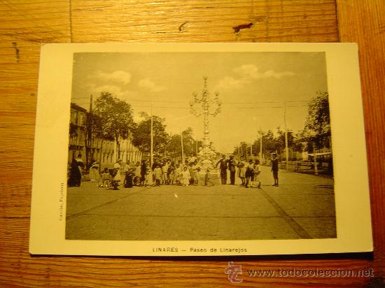 Postales: Postal de Linares.- Paseo de Linarejos