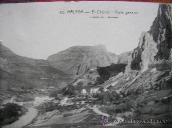 Postales: EL CHORRO ( MALAGA ) L. ROISIN VISTA GENERAL