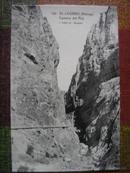Postales: EL CHORRO ( MALAGA ) L. ROISIN CAMINO DEL REY