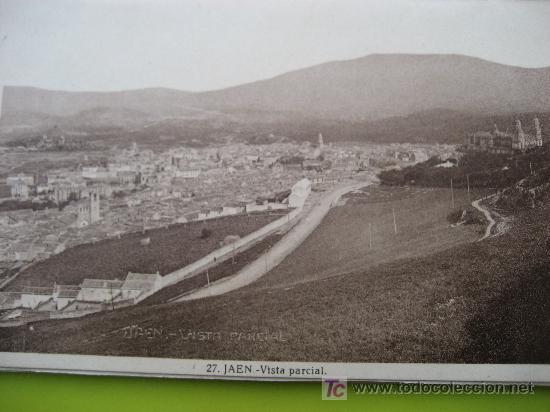 Postales: Jaen. N&ordf; 27  Vista parcial. Papeleria Morales. Postal sin circular