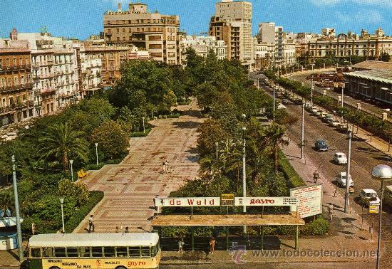 Postales: POSTAL ESCRITA SIN CIRCULAR DE CADIZ,AVENIDA RAMON DE CARRANZA.