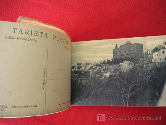 Postales: GRANADA. POSTALES  A&Ntilde;O 1924 - Foto 2