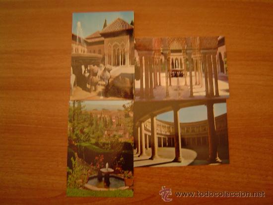 Postales: 4 POSTALES GRANADA SIN CIRCULAR - Foto 1